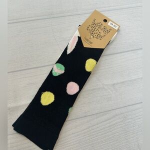 Wauw Capow Black Socks with Colorful Polka Dots